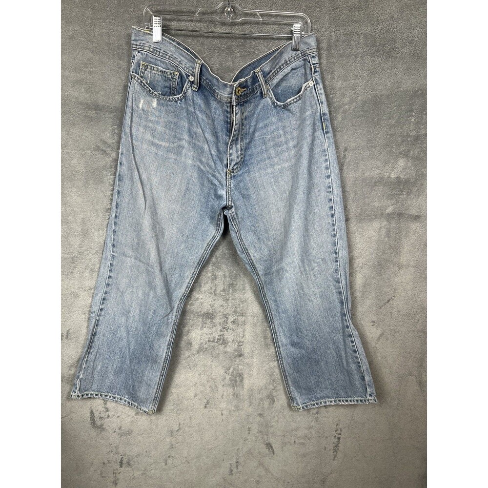 Old Navy Women’s 16 Low Rise Light Wash Cropped Bootcut Jeans M